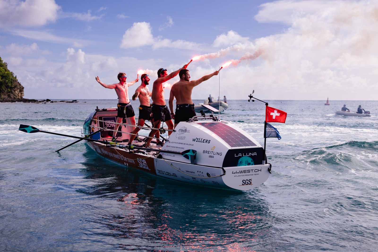 44west 🇨🇭 Rowing across the atlantic 🌍 World's Toughest Row 2025